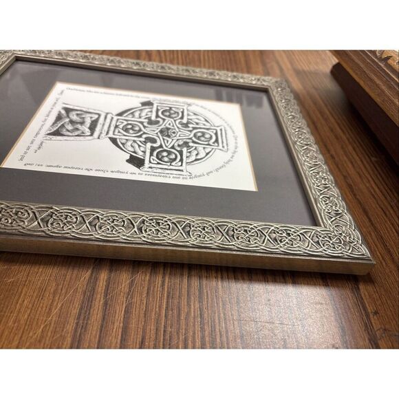 Thomas Hanlon Framed Religious Print: Our Father Christian Prayer - Picture 3 of 5